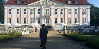 Schlossfest 2017 im Tierpark Friedrichsfelde im Outlander-Kostüm